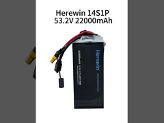 Herein 22000mAh 14S 53.2V 25C LiHv soft pack batteria per UAV