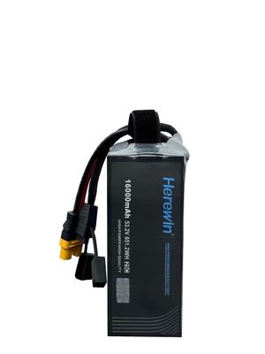 comprare Herewin Batteria 14S 53.2V 16000mAh Soft Pack 25C LiPo Batteria per droni fabbricazione online