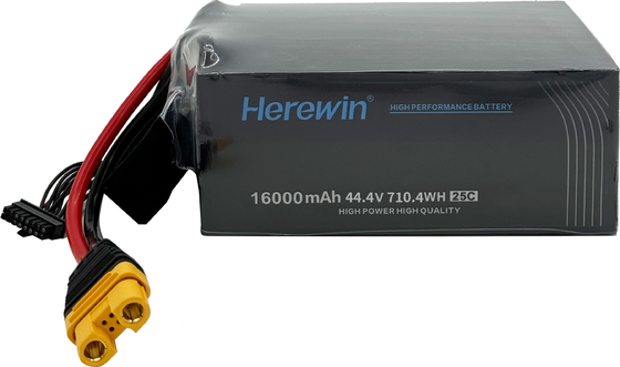 comprare Herewin 12S1P 16000mAh 44.4V 25C Poch Pack Battery per UAV fabbricazione online