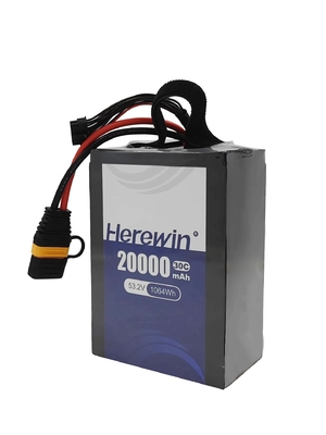 comprare Herewin 14S Batteria per droni 20000mah 53.2V 30C Batteria UAV Sprayer fabbricazione online