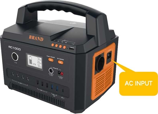 comprare 2*18W+3*10W Sorgente di energia portatile per campeggio 999Wh Esterno 500W Carica rapida fabbricazione online