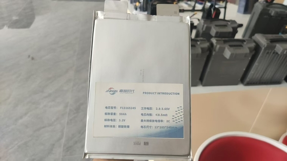 comprare Sicuro e ad alta densità energetica LFP Lifepo4 sacchetto batteria 50Ah 3.2V fabbricazione online