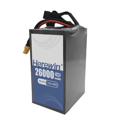 comprare Herewin UAV Semi Solid State Battery 12S 44.4V 26000mAh Compatto e leggero per applicazioni UAV fabbricazione online