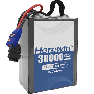comprare Herewin Batteria a stato semi-solido 14S 51.8V 30000mAh per ricarica rapida e lunga durata ≥ 800 fabbricazione online