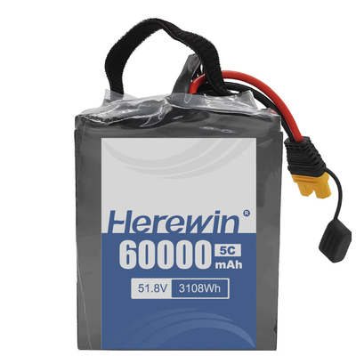 comprare Herewin Batteria a stato semi-solido 14S2P 51.8V 60000mAh per una lunga durata e grande capacità fabbricazione online