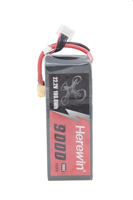 Herewin 6S Lipo Soft Case Fpv Batteria 9000mAh 100C Pack Per RC
