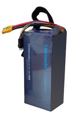 6S 22000Mah LiHv Soft Pack Herewin Batteria 22.8V Per UAV agricoli