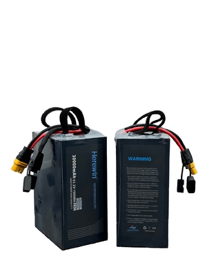 30000mAh 53.2V 25C LiPo UAV Batteria In Soft Pack 14s Batteria Lipo