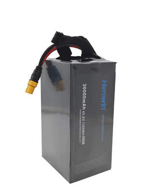 Soft Pack Herewin 12S 45.6V 30000mAh Batteria LiHv Uav Drone 25C
