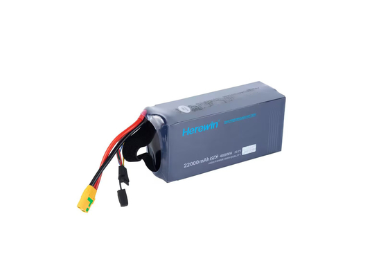 6S1P 22.2V 22000mah Batteria Lipo Soft Pack Herewin Batteria drone