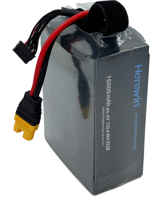 Drone di sorveglianza 12S 22Ah 44.4V Lipo Bag Batteria 25C Drone Batteria