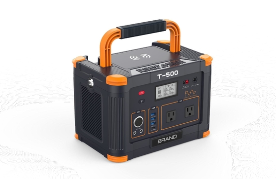 Stazione elettrica portatile da campeggio da 519 Wh 3*18 W per escursioni in camper