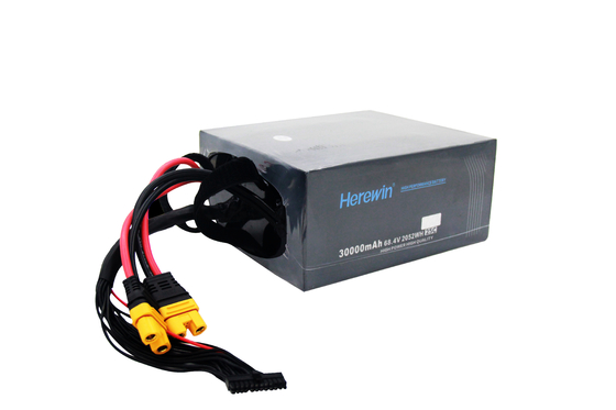 18S 68.4V 25C UAV Lihv Batteria In Soft Pack Qui dentro 30000mAh