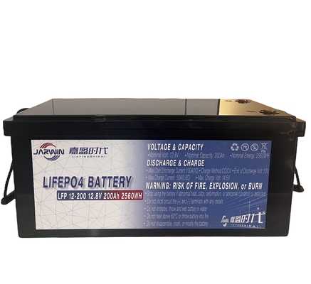 Jarwin Ion di litio sostituzione acido piombo 12,8V 200Ah 12V litio alla batteria