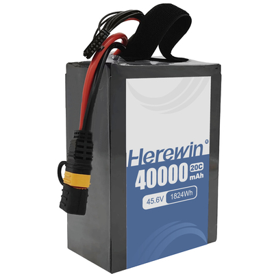 Herewin Batteria a stato semi-solido 12S 45.6V 40000mAh per UAV ad alte prestazioni